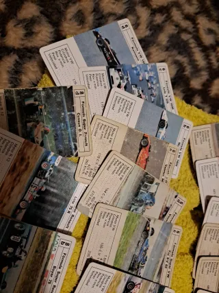 Cartas Coches Fórmula 1