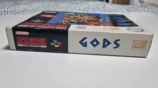 🇪🇸 GODS Super Nintendo snes supernes nes