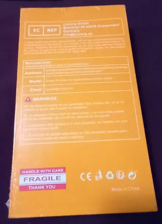 Protettivi schermo QHOHQ per iPhone 16 (3+3)