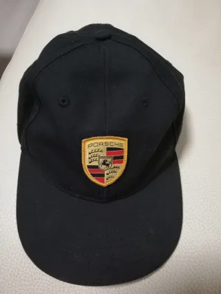 Gorra Porsche Negra Original