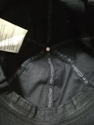 Gorra Porsche Negra Original