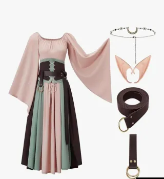 Vestido Medieval Joelfullner Talla S