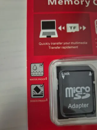 Tarjeta Micro SD 512GB Lenovo + Adaptador