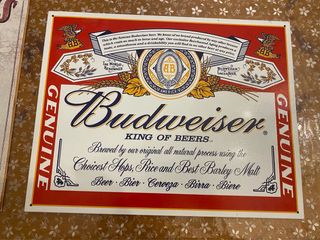 Targhe Metalliche Decorative Vintage Birra