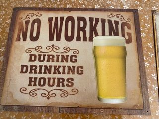 Targhe Metalliche Decorative Vintage Birra