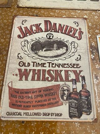 Targhe Metalliche Decorative Vintage Birra