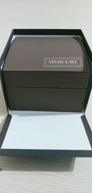 Orologio Mercury Donna Argento Bianco Nuovo