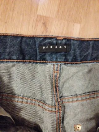 Pantalones Tejanos Sisley Talla 13-14