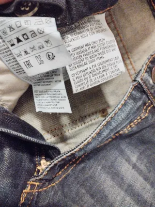 Pantalones Tejanos Sisley Talla 13-14