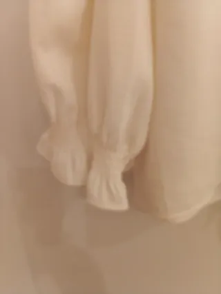 Camisa Zara mujer blanca