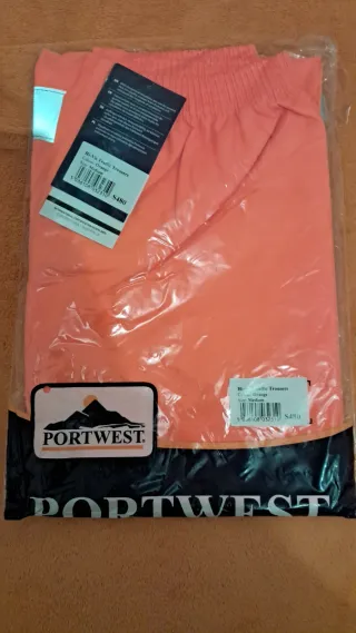 Pantalón laboral PORTWEST naranja