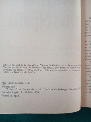 Libro Los claros varones de España de Fernando
