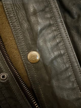 Chaqueta Lottusse Piel Marrón/Verdosa