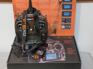 Emisora RC Spektrum DX9 DSMX con receptor Orange