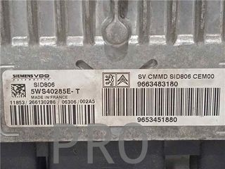 CENTRALITA MOTOR UCE CITROEN C3 (2002->) 1.4 HDI 70 FURIO [1,4 LTR. - 50 KW HDI]