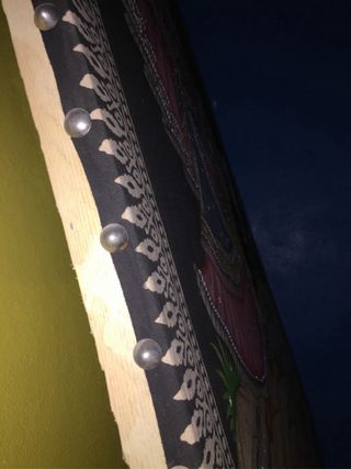 Quadro Arazzi Principi Indiani su Tessuto