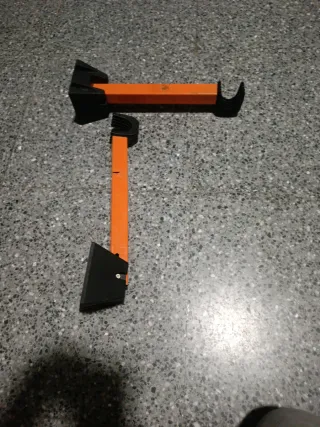 Soportes para bicicleta naranjas