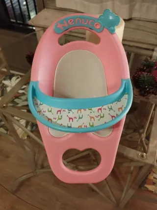 Trona Nenuco rosa y azul