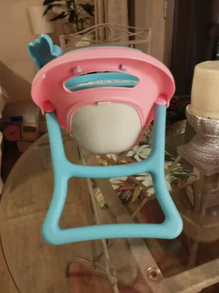 Trona Nenuco rosa y azul