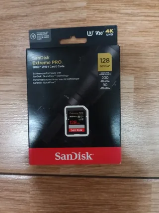 Tarjeta SanDisk Extreme PRO 128GB SDXC