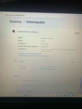 Portátil asus Ema510 Negro