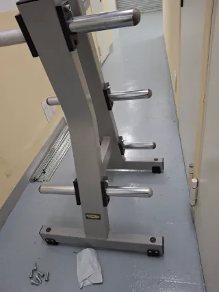 Soporte profesional discos olímpicos!