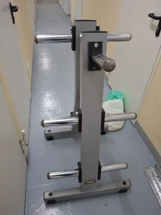 Soporte profesional discos olímpicos!