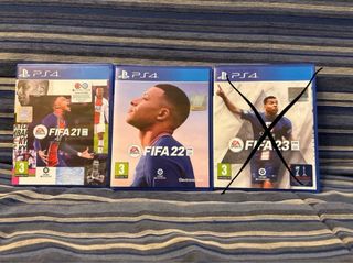 Pack FIFA 21 y 22 PS4 (PlayStation 4) Poco uso