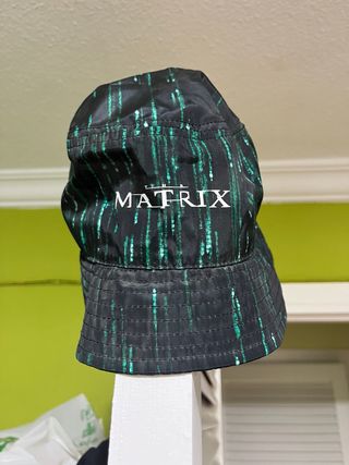 Gorro Matrix Negro y Verde