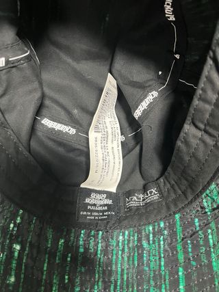 Gorro Matrix Negro y Verde