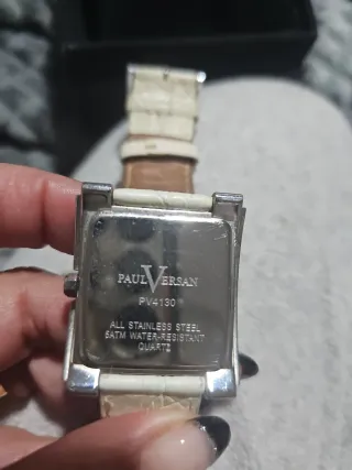 Reloj Paul Versan blanco