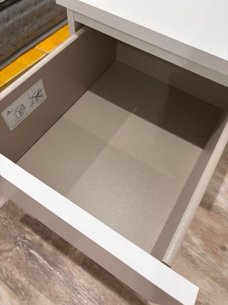 3 Comodini MALM bianco