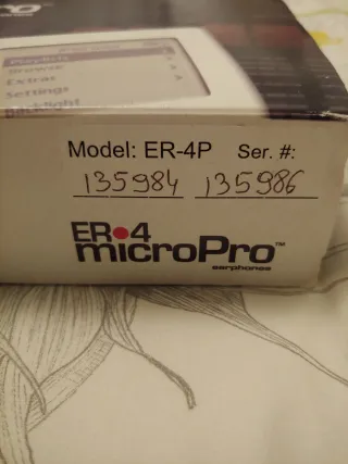 Auriculares Etymotic Research ER-4P