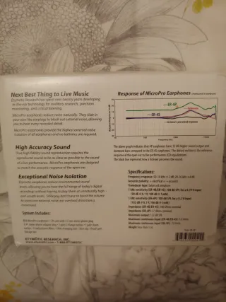 Auriculares Etymotic Research ER-4P