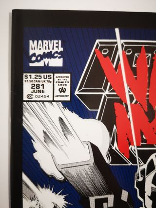 Iron Man 281 - 1st app War Machine Armor - Marvel