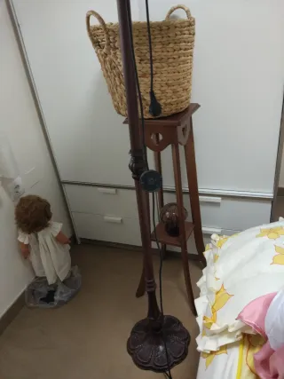 Lámpara de salón de cristal Tiffany