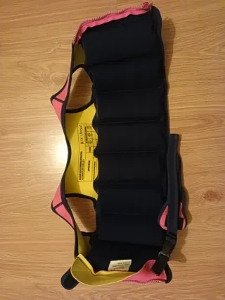 Chaleco neopreno natación flores niñ@