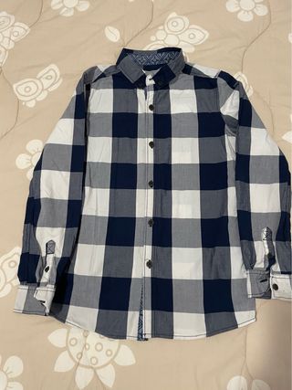 Camicia bambino a quadri