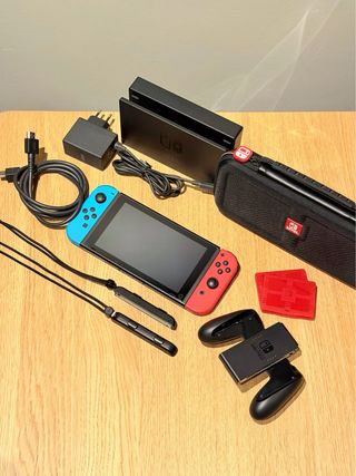 Nintendo Switch (V1) Blu e Rosso