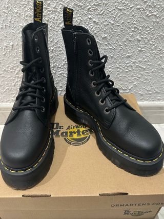 Botas Dr. Martens Plataforma Negras Nuevas