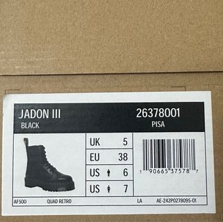 Botas Dr. Martens Plataforma Negras Nuevas