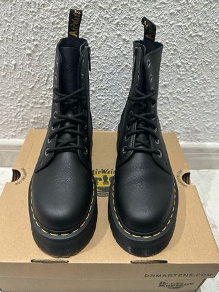 Botas Dr. Martens Plataforma Negras Nuevas