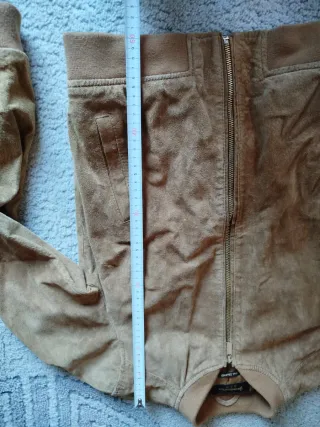 Chaqueta Bomber Ante Talla S