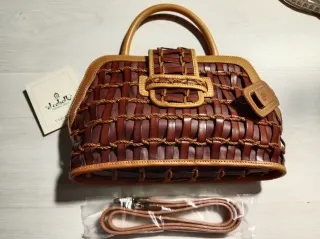 Bolso chaquetilla de piel vacuna El Caballo Nuevo