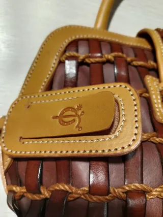 Bolso chaquetilla de piel vacuna El Caballo Nuevo