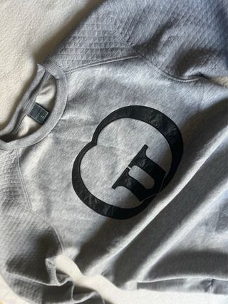 Sudadera Oversized Gris con Cremalleras (L)