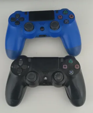 Mando PS4 DualShock 4 Negro y Azul