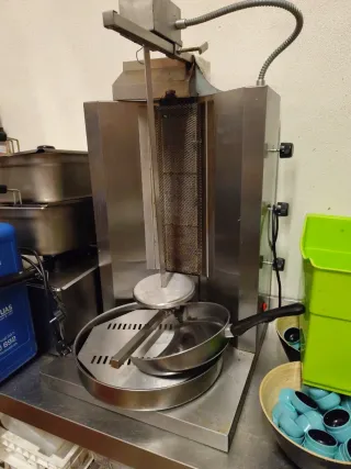 Máquina Kebab Acero Inoxidable