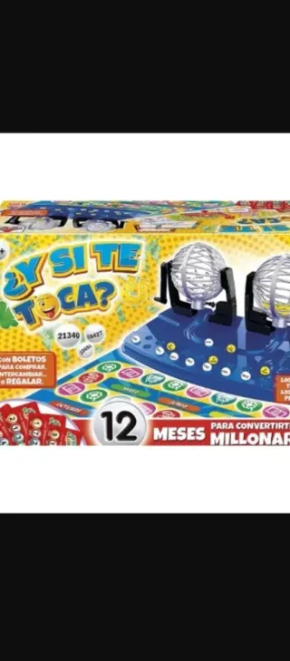 Juego Lotería Bingo Y si te toca?