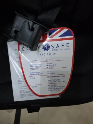 Silla Coche Cozy N Safe Apollo i-Size 360